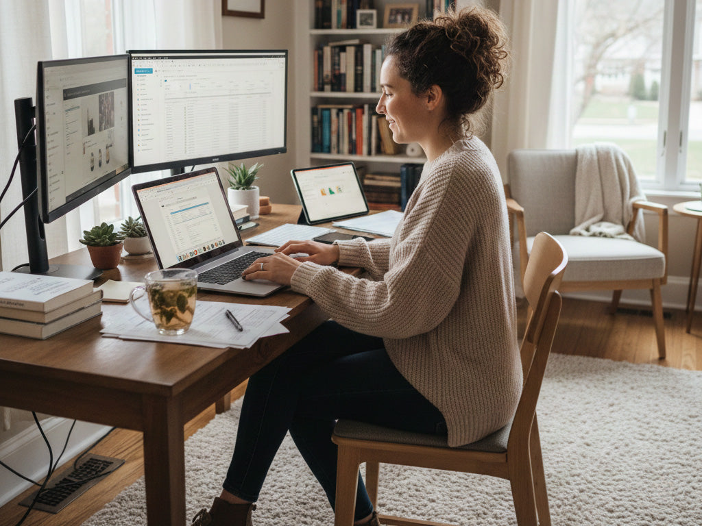 Remote Workers' Guide to Efficient Home Office Organization