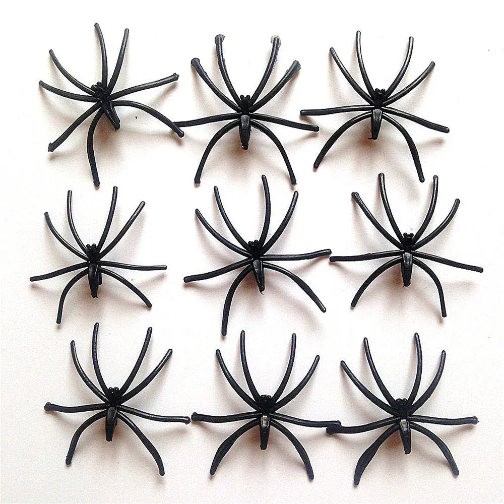 20/40g Halloween Spider Webs Spider Decor Halloween Home Party Scream Festa Black Spider Web Outdoor Propm Haunted Decoration