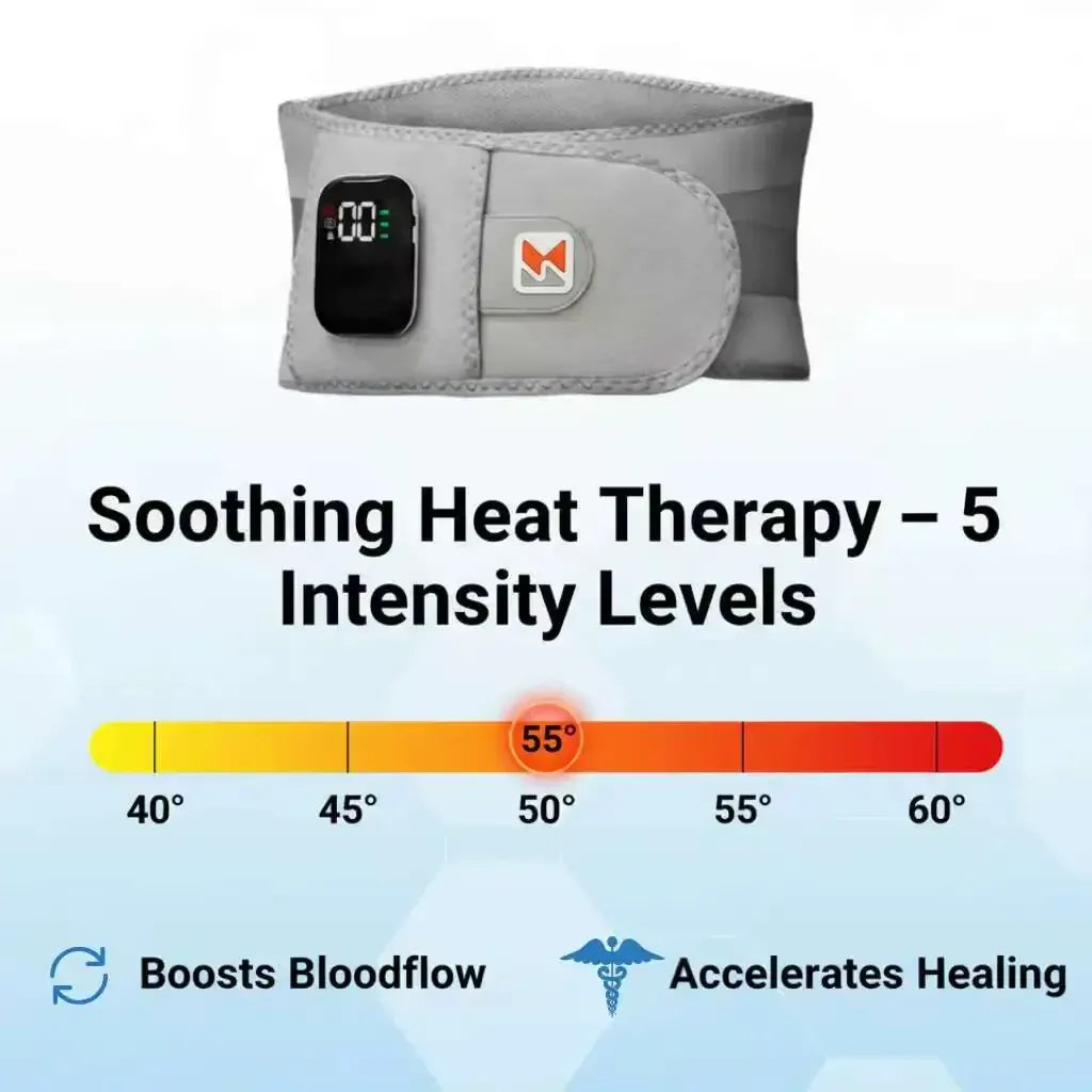 Active Recovery Belt Is Engineered for Sciatica & Chronicback Pain-relieving Pressure Restoring Circulation Waist Massage Belt