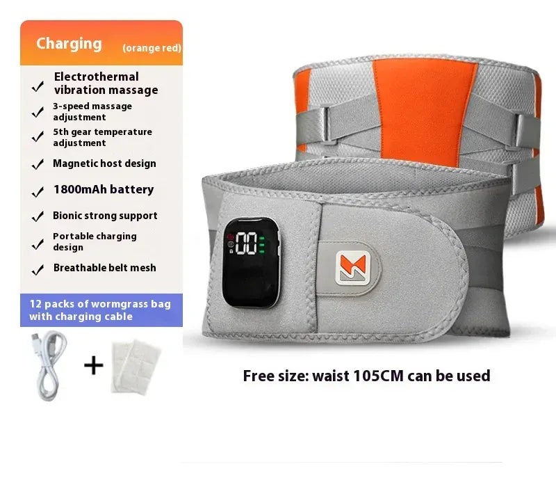 Active Recovery Belt Is Engineered for Sciatica & Chronicback Pain-relieving Pressure Restoring Circulation Waist Massage Belt