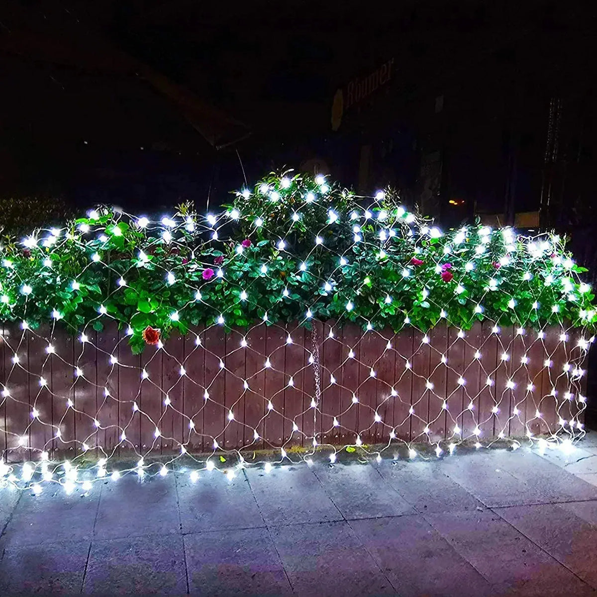 Christmas Decorations Lamp LED Fishing Net Light Outdoor Waterproof Street Tree Decoration Light Wedding Festival Mesh Light