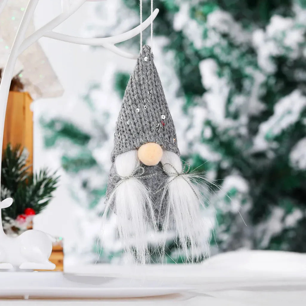 Christmas Gnome Tree Ornament | Holiday Decor