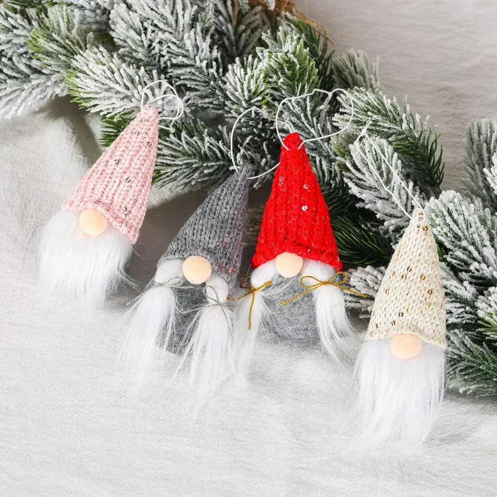 Christmas Gnome Tree Ornament | Holiday Decor