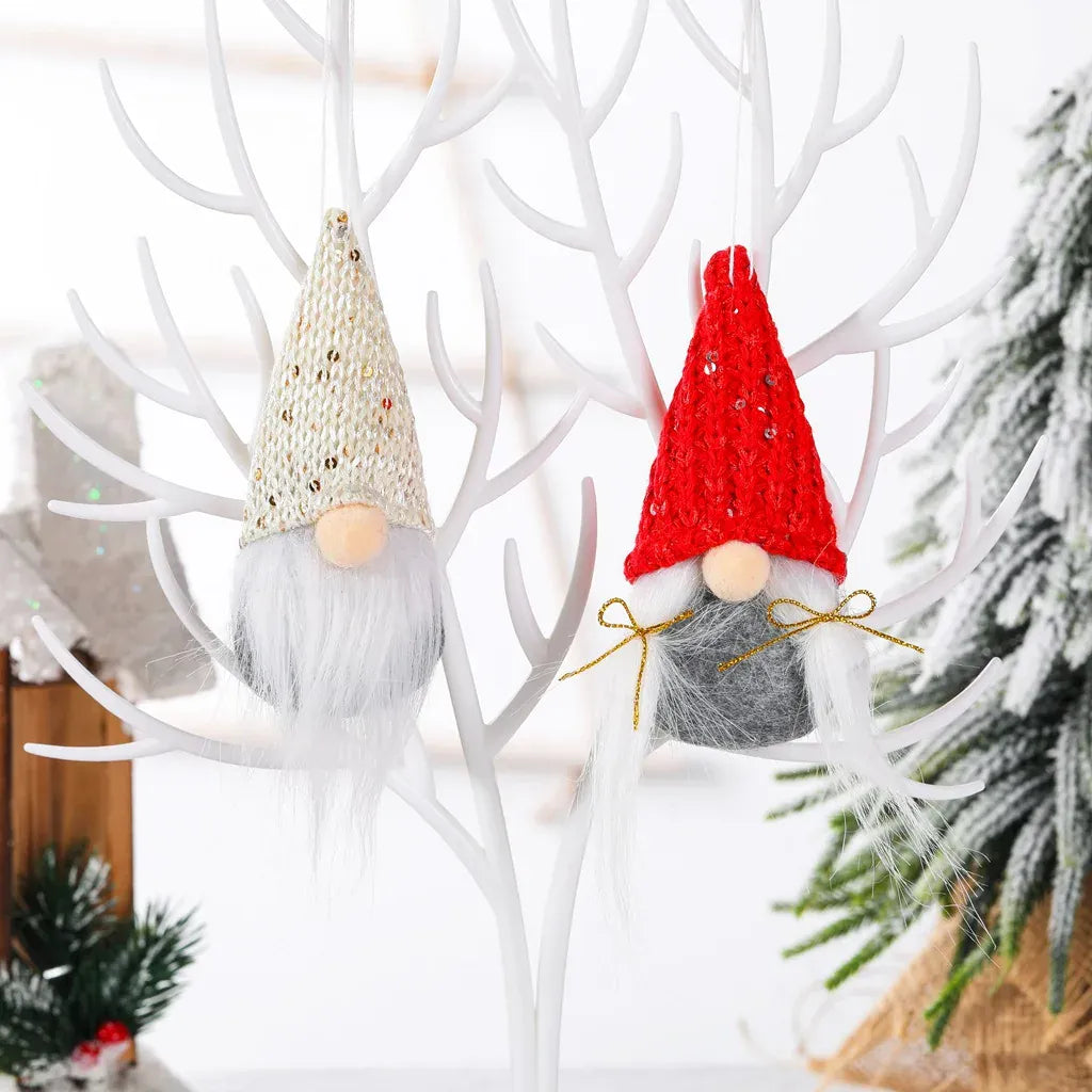 Christmas Gnome Tree Ornament | Holiday Decor