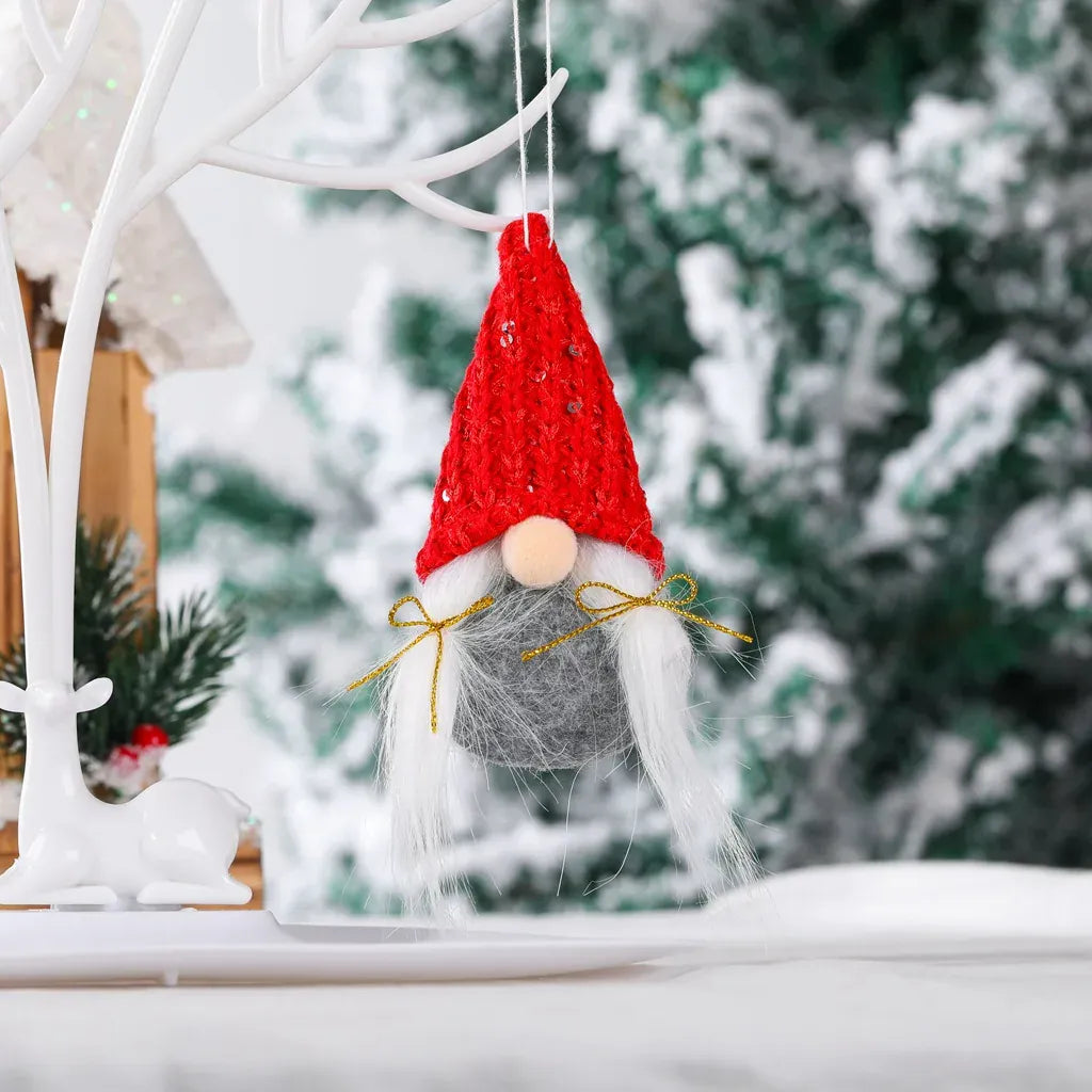 Christmas Gnome Tree Ornament | Holiday Decor