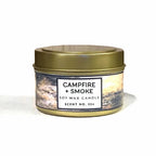 Indigo Poseidon Diffusers, Oils & Candles Campfire + Smoke Soy Wax Candle
