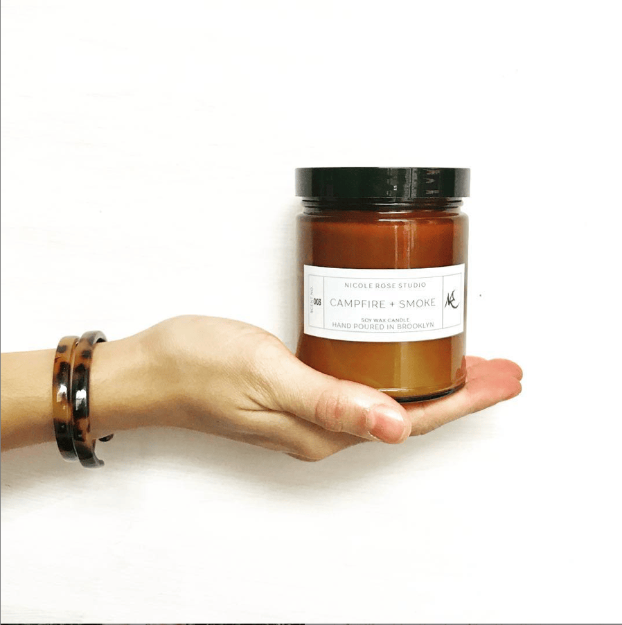 Indigo Poseidon Diffusers, Oils & Candles Campfire + Smoke Soy Wax Candle