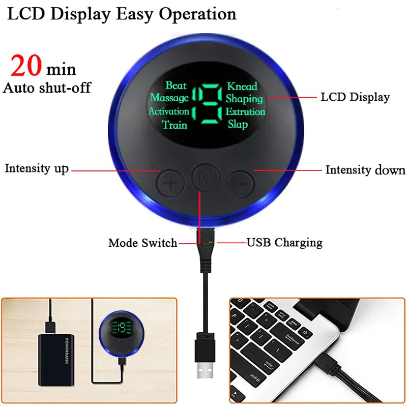 Electric EMS Foot Massager Pad | Relieve Pain & Circulation