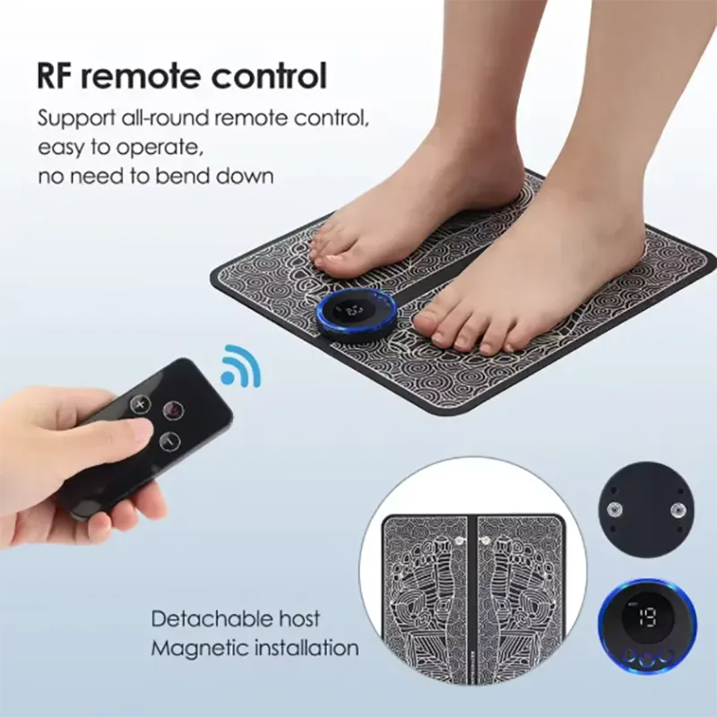 Electric EMS Foot Massager Pad | Relieve Pain & Circulation