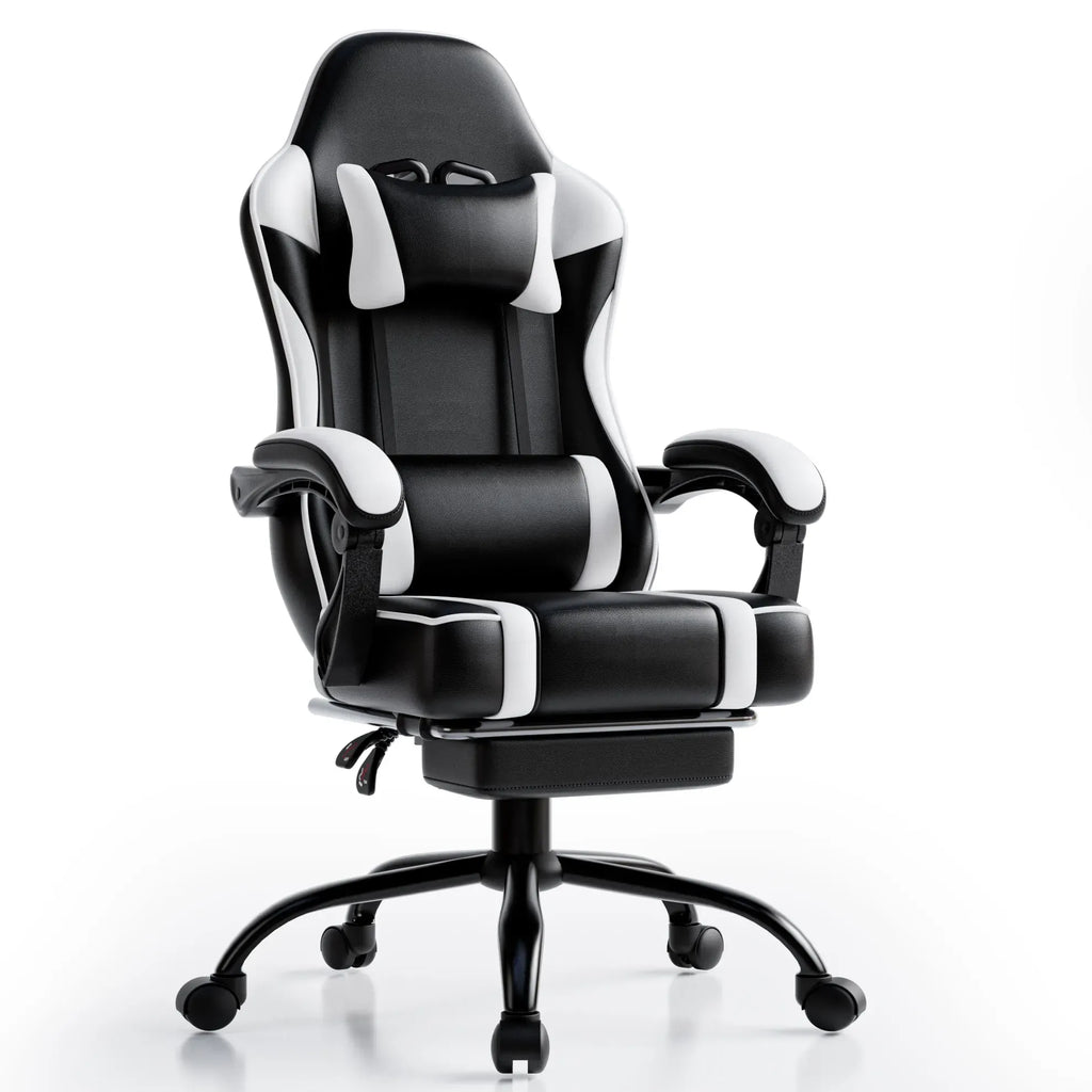 Ergonomic Gaming Chair with Footrest | Elevate Your Space
