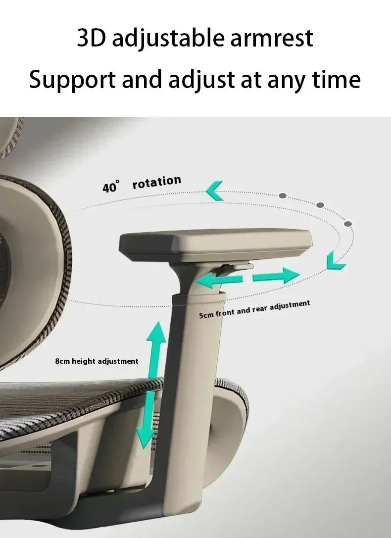 Ergonomic Gaming & Office Chair | Adjustable Back Support