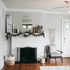 Peach Maple Furniture Asymmetrical Gold Wall Mirror