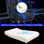 Peach Maple Furniture Blue / Solid Elite Ergonomic Gaming Chair