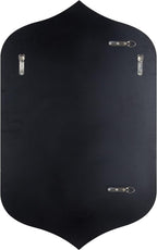 Peach Maple Furniture Gold Tyla Irregular Gold Wall Mirror