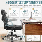 Peach Maple Furniture Mp245 / Black Executive Ergonomic Desk Chair