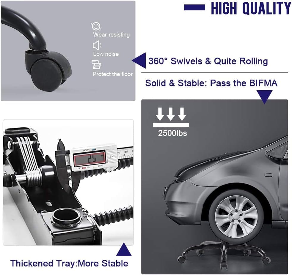 Peach Maple Furniture Regular Ergonomic Gaming Chair with Lumbar Support