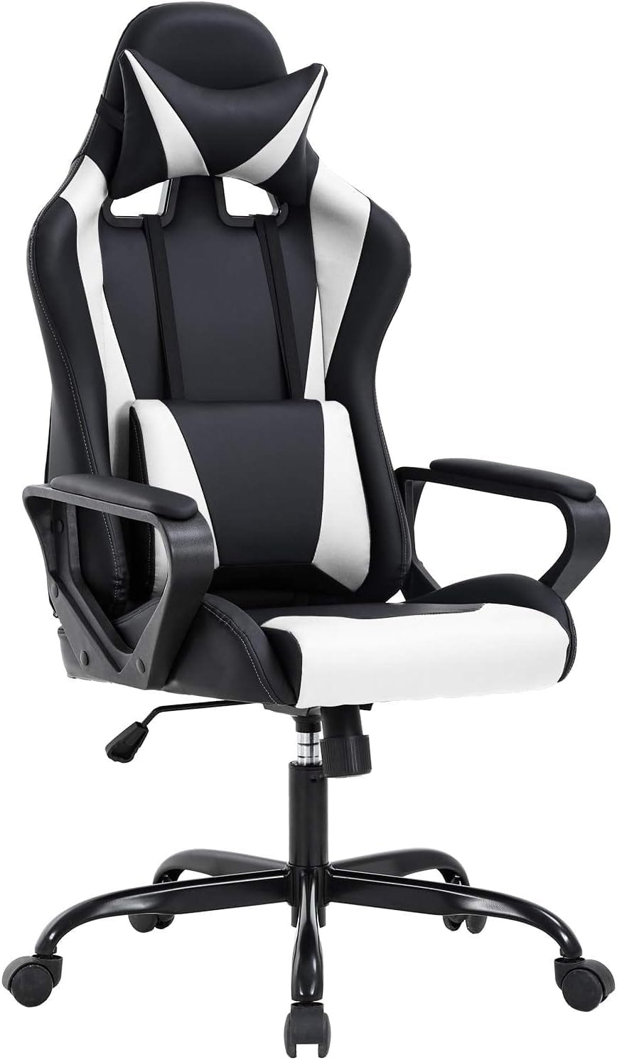 Peach Maple Furniture Regular Ergonomic Gaming Chair with Lumbar Support