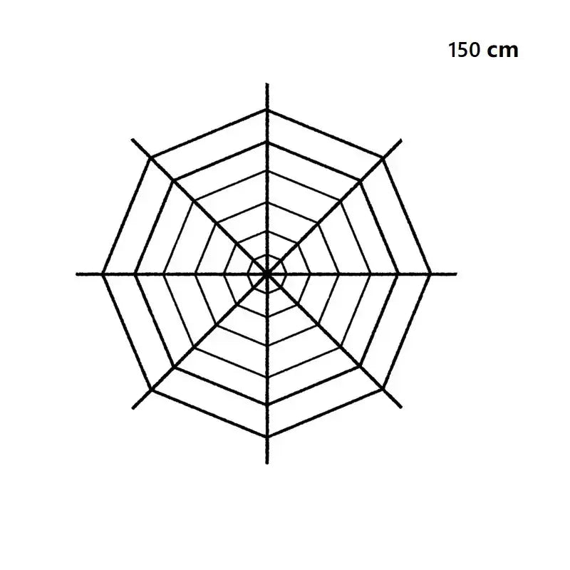 Halloween Black Scary Giant Spider Huge Spider Web Halloween Decoration for Home Bar Haunted House Props Holiday Outdoor Decor