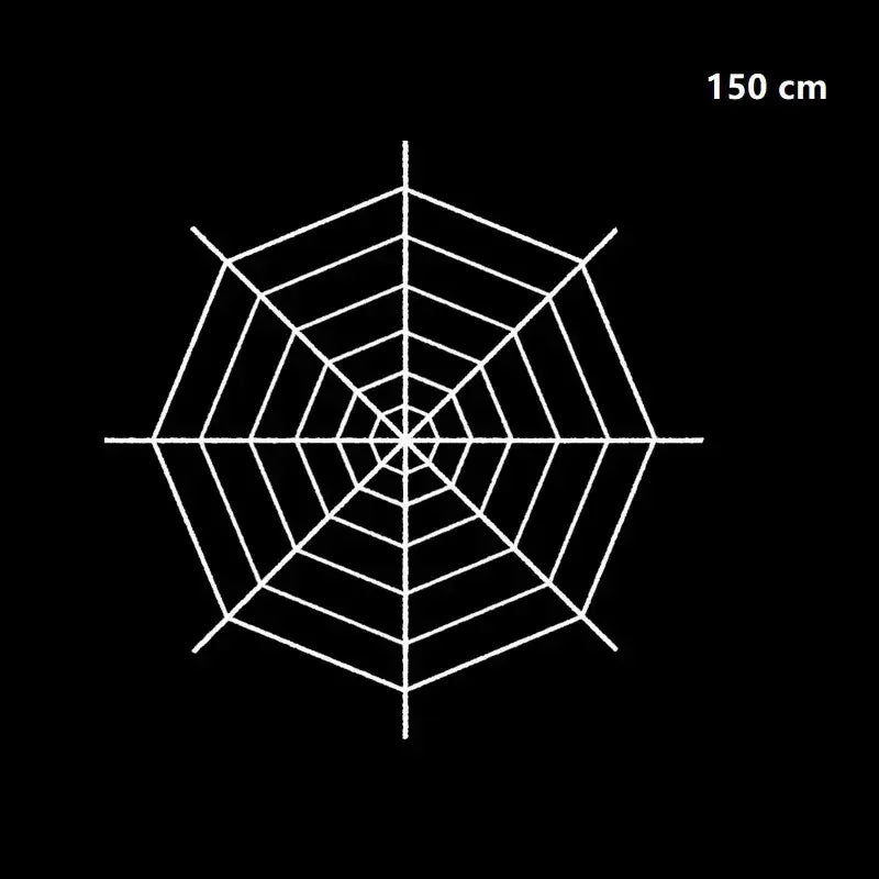 Halloween Black Scary Giant Spider Huge Spider Web Halloween Decoration for Home Bar Haunted House Props Holiday Outdoor Decor