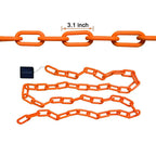 Halloween Plastic Chain Lights | 8-Mode Outdoor Prop