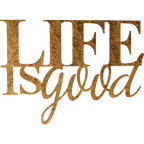 Home Decor Life Is Good Metal Wall Art | Inspirational Decor