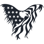 Home Decor American Eagle Metal Wall Art – Patriotic Decor