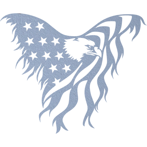 Home Decor American Eagle Metal Wall Art – Patriotic Decor