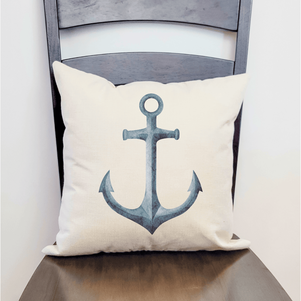 Peach Vanilla Home Decor Anchor Nautical Pillow Cover