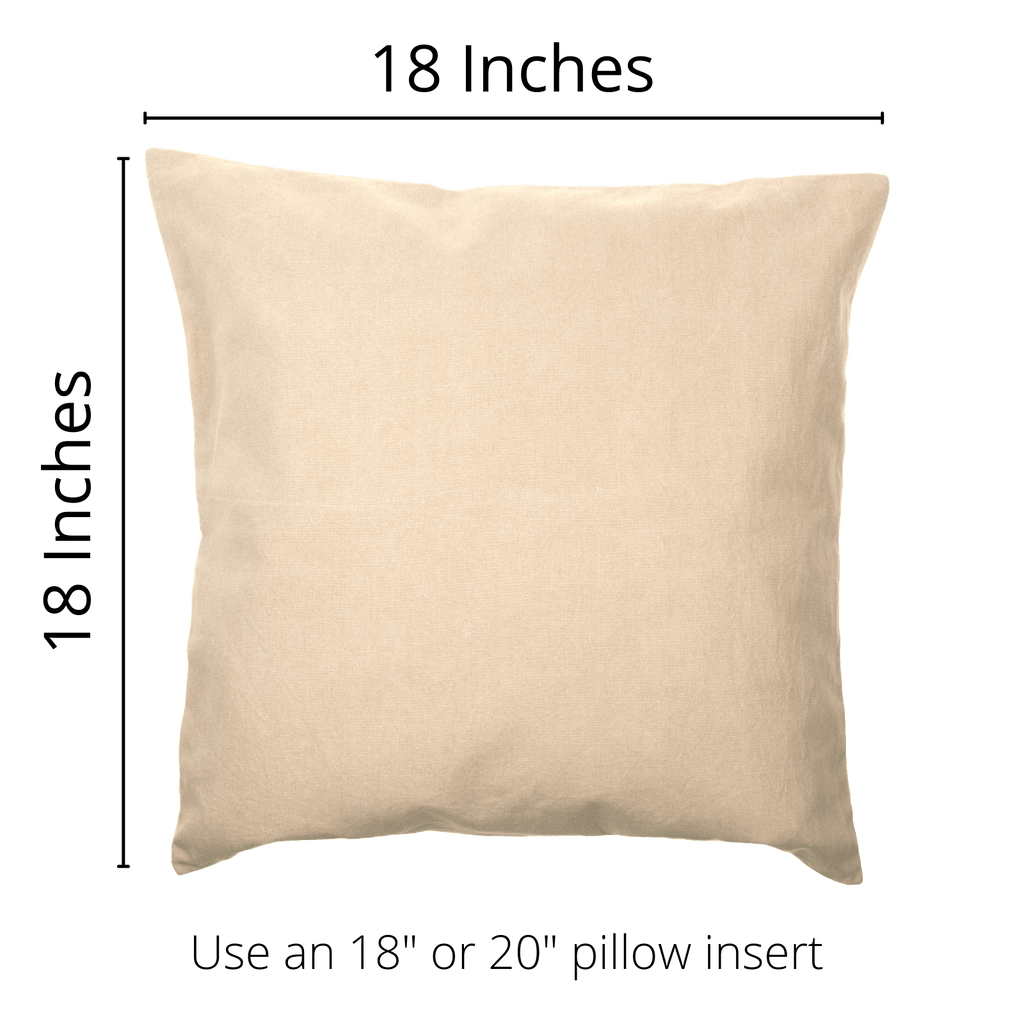 Peach Vanilla Home Decor Drop Our Anchor Pillow Cover