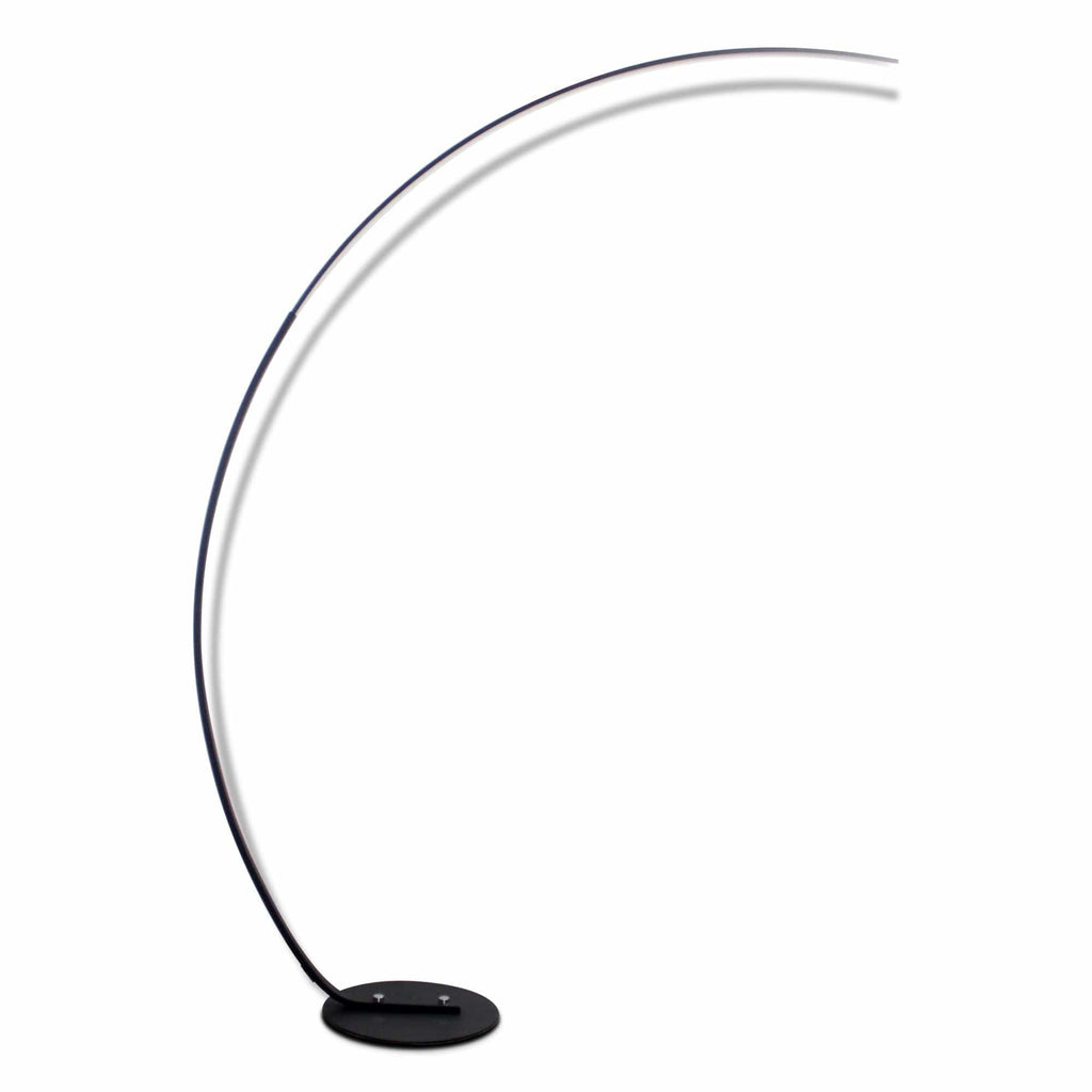 Sangria Apricot Home Decor Modern RGB Curve Floor Lamp