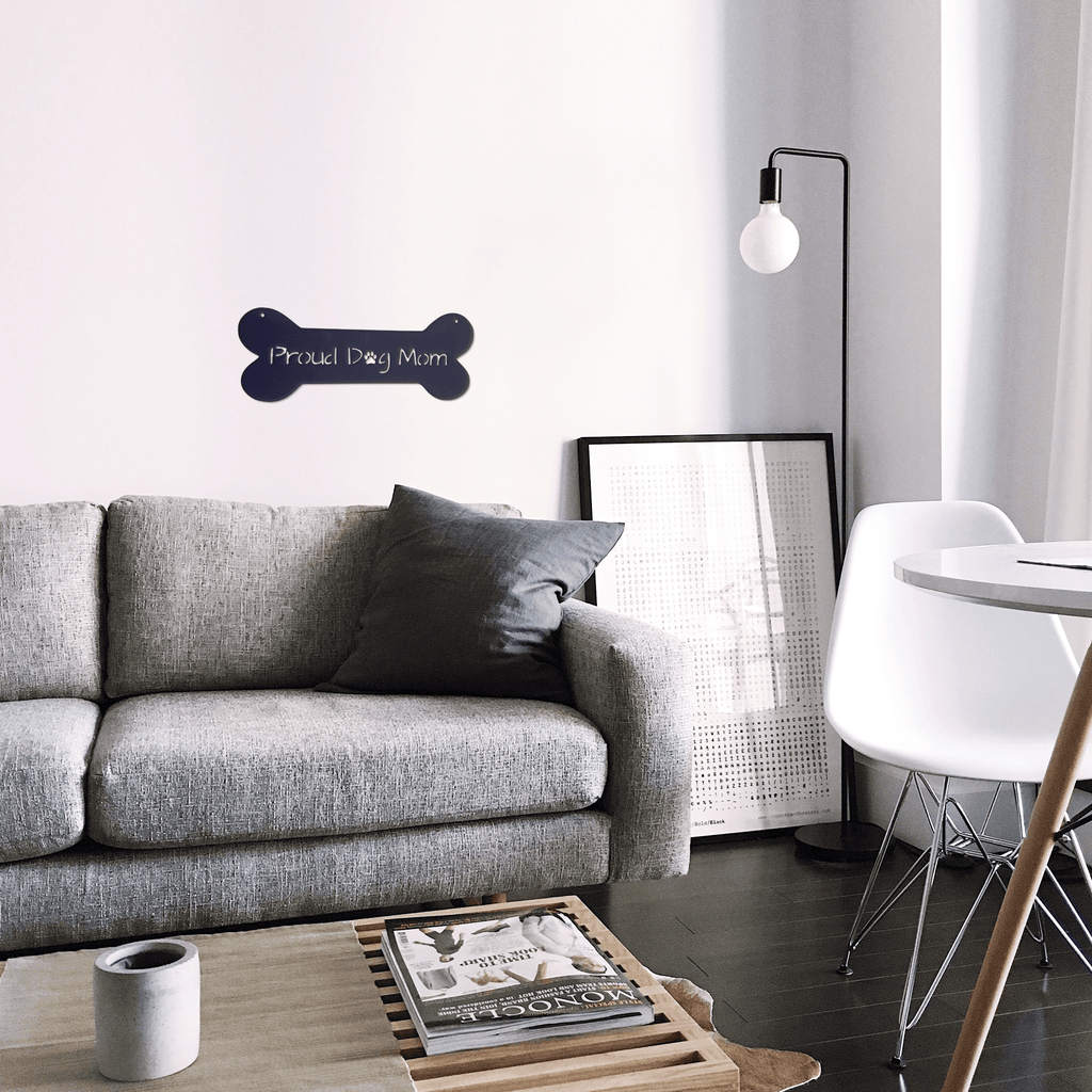 Home Decor Proud Dog Mom - Metal Wall Art