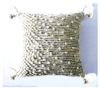 Gold Juniper Home & Garden Beige Woven Throw Pillow Set