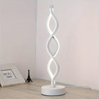 Champagne Apollo Home & Garden White Glossy Stylish LED Desk Lamp