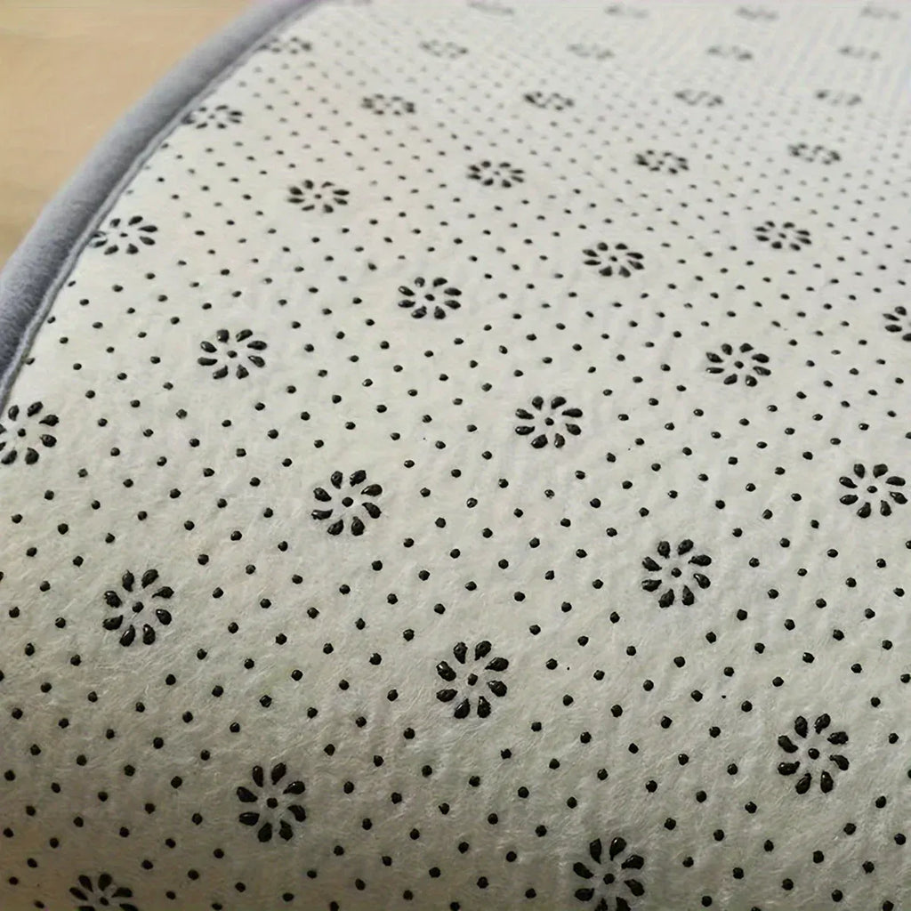 Long hair absorbent bathroom mat furry shower room foot wiping mat toilet non-slip mat entrance mat