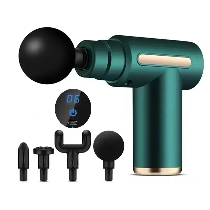 Mini USB Percussion Massage Gun | Deep Tissue Muscle Relief