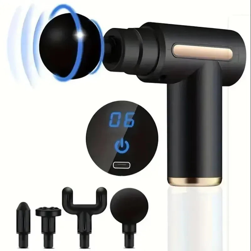 Mini USB Percussion Massage Gun | Deep Tissue Muscle Relief