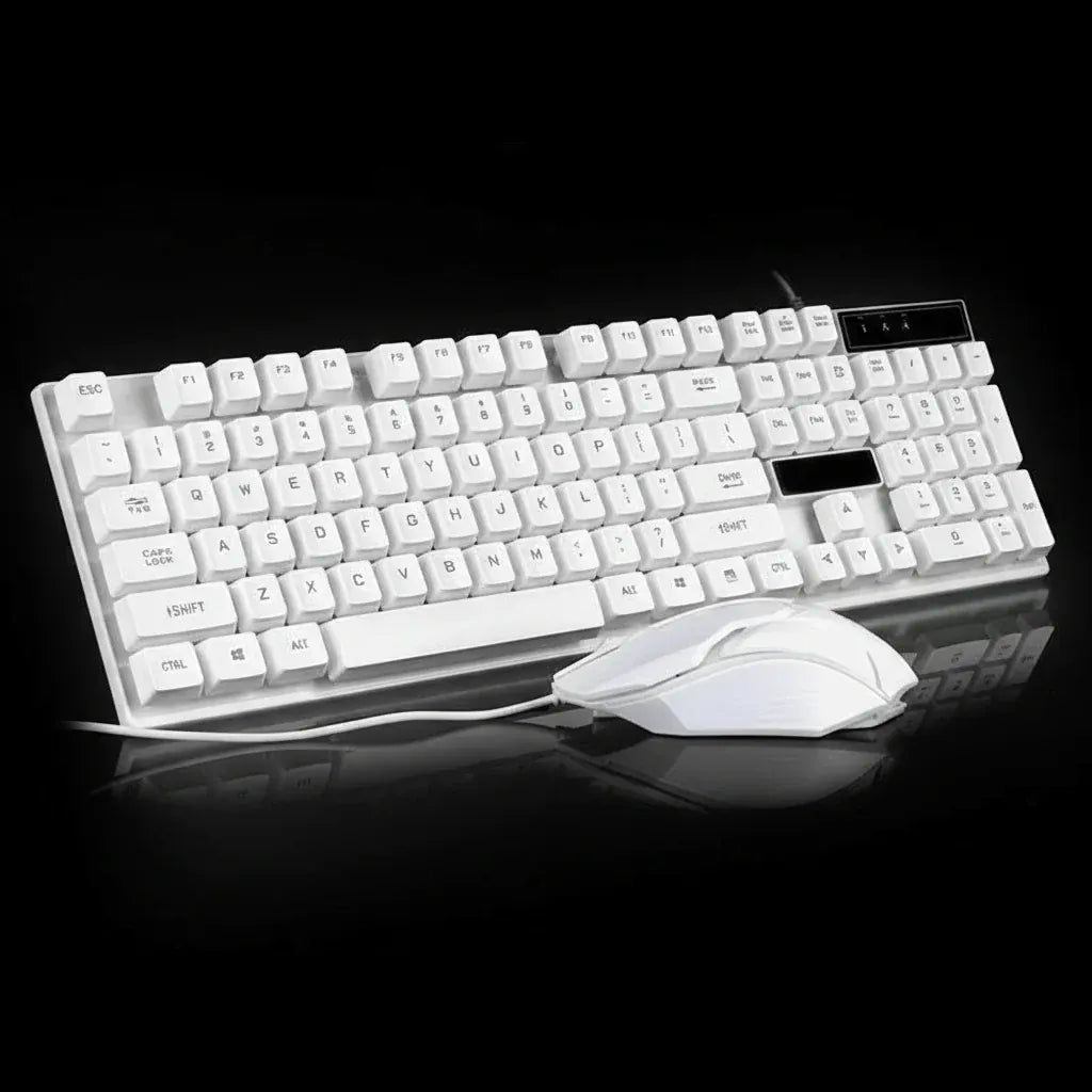 Mobile & Laptop Accessories White Knight RGB Gaming Keyboard & Mouse Combo