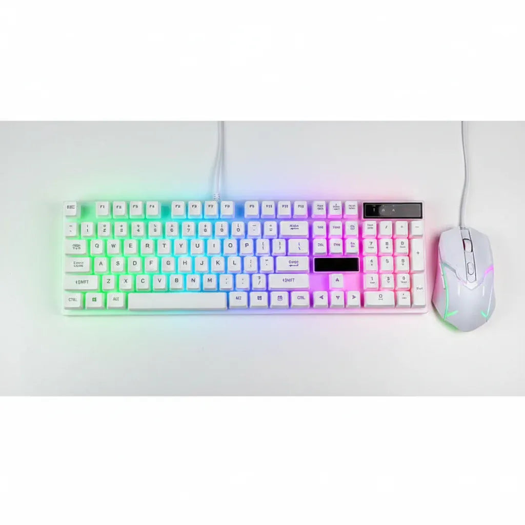 Mobile & Laptop Accessories White Knight RGB Gaming Keyboard & Mouse Combo