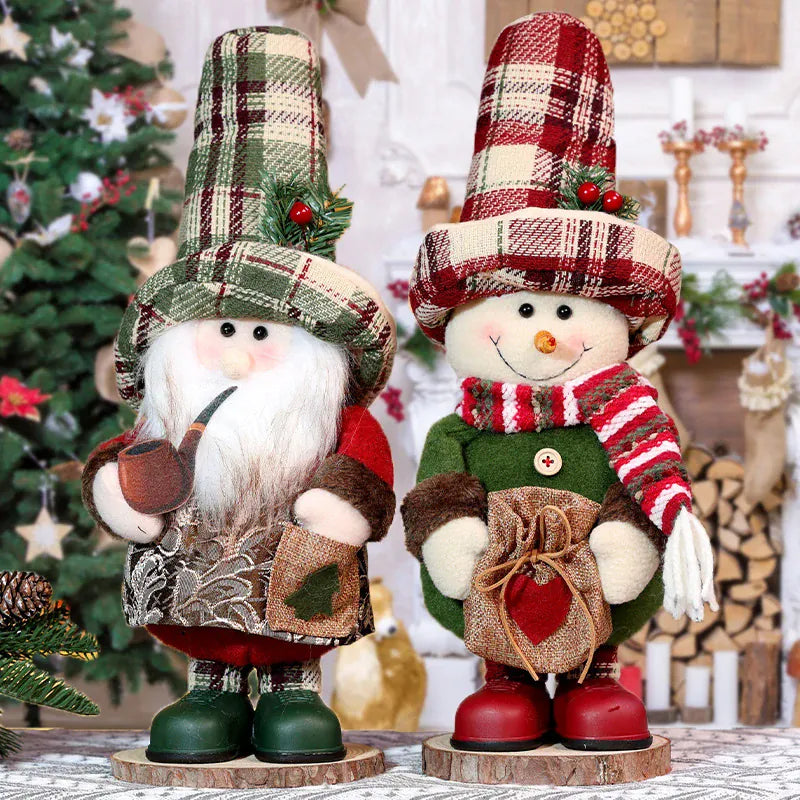 Nordic Style Miniature Christmas Figurines | Elevate Spaces