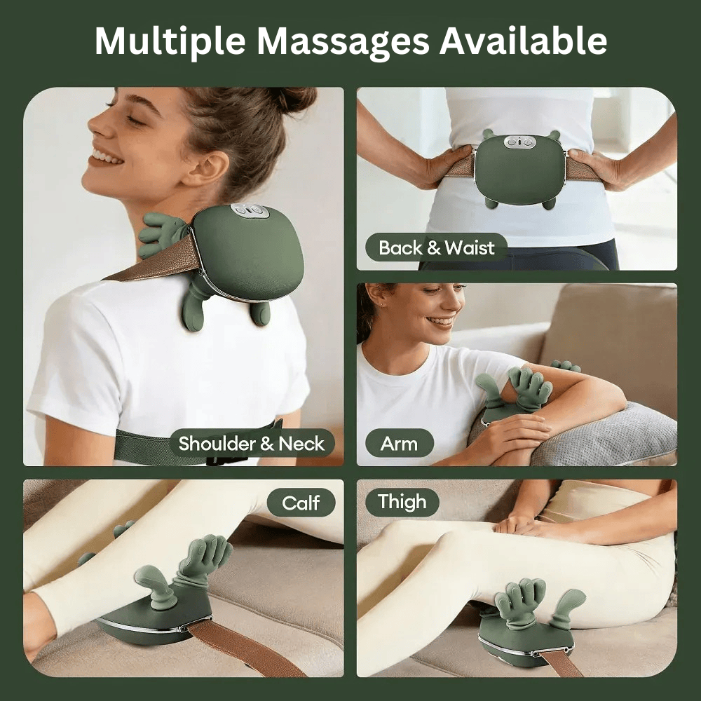 Wireless 4D Bionic Finger Neck & Shoulder Massager
